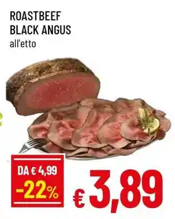 Famila ROASTBEEF BLACK ANGUS offerta
