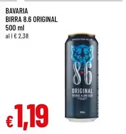 Famila BAVARIA BIRRA 8.6 ORIGINAL offerta