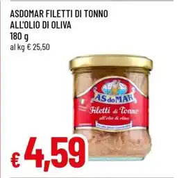 Famila ASDOMAR filetti di tonno all'olio di oliva offerta