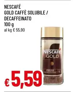 Famila NESCAFÉ GOLD CAFFÈ SOLUBILE / DECAFFEINATO offerta