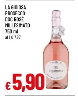 Famila LA GIOIOSA PROSECCO DOC ROSÉ MILLESIMATO offerta