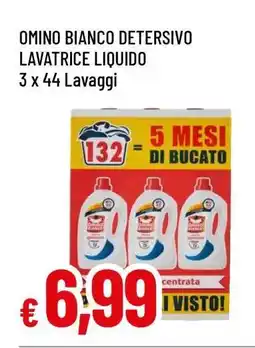 Famila OMINO BIANCO DETERSIVO LAVATRICE LIQUIDO offerta