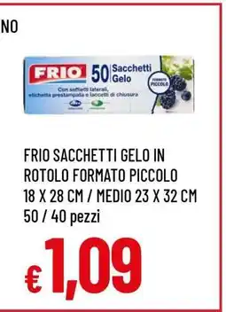 Famila FRIO SACCHETTI GELO IN ROTOLO FORMATO PICCOLO offerta