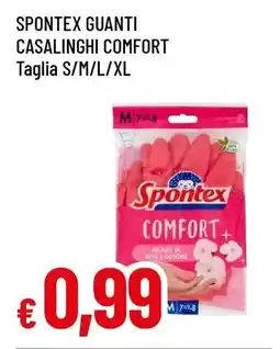Famila SPONTEX GUANTI CASALINGHI COMFORT offerta
