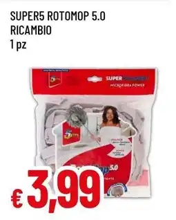 Famila SUPER5 ROTOMOP 5.0 RICAMBIO offerta