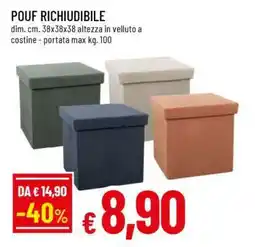 Famila POUF RICHIUDIBILE offerta