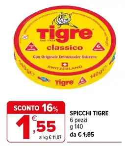 Iperal Spicchi Tigre offerta
