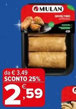 Iperal Mulan involtino primaverile offerta