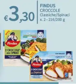 SpeSì Findus Crocchette Classiche/Spinaci offerta