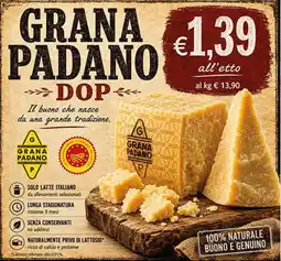 Maxi Coal Grana Padano DOP offerta
