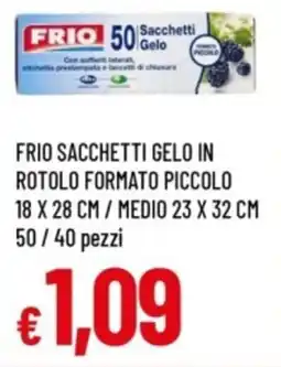 Famila Frio sacchetti gelo in rotolo formato piccolo offerta