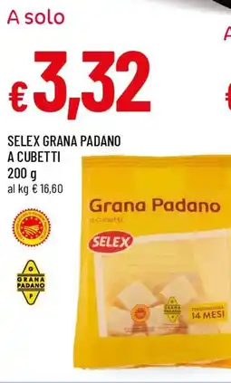 Famila Selex Grana Padano a cubetti offerta