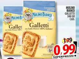 Il Genio Supermercato Mulino Bianco Galletti offerta