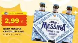 Tigre Amico Birra Messina Cristalli di Sale offerta