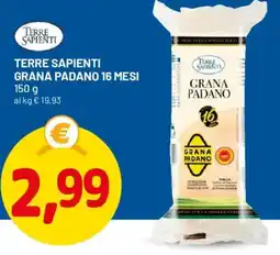 DPiù Terre Sapienti Grana Padano 16 mesi offerta