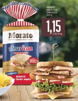 Supermercati Piccolo Morato American Sandwich offerta