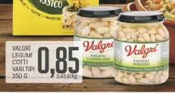 Supermercati Piccolo Valgrì legumi cotti vari tipi offerta