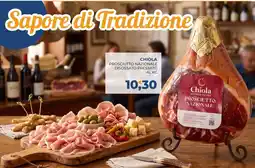 Moderna Chiola prosciutto nazionale disossato pressato offerta