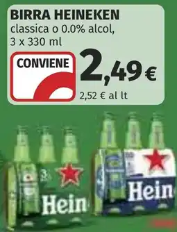 Coop Birra Heineken offerta