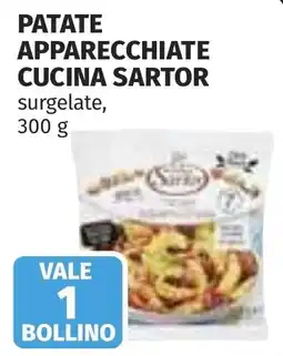 Coop Patate apparecchiate cucina sartor offerta