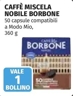 Coop Caffè miscela nobile borbone offerta