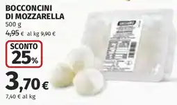 Coop Bocconcini di mozzarella offerta