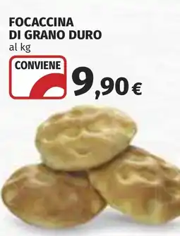 Coop Focaccina di grano duro offerta