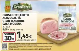 Coop Prosciutto cotto Gran Tenerone offerta