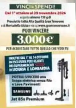 Coop Prosciutto Cotto Alta Qualità Gran Tenerone e di Mortadella Alba offerta