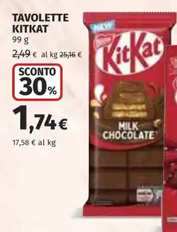 Coop Tavolette KitKat offerta
