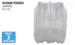 Coop Acqua Fiuggi naturale offerta