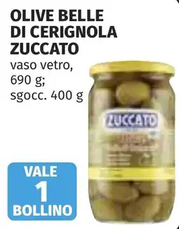 Coop Olive belle di Cerignola Zuccato offerta