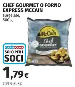 Coop Chef Gourmet o forno McCain offerta