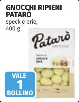 Coop Gnocchi ripieni Patarò offerta