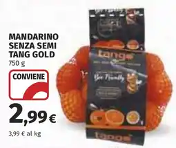 Coop Mandarino senza semi Tang Gold offerta