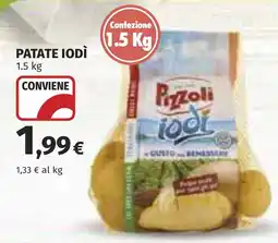 Coop Patate iodì Pizzoli offerta