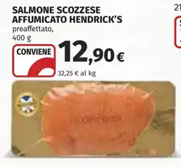 Coop Salmone scozzese affumicato Hendrick's offerta