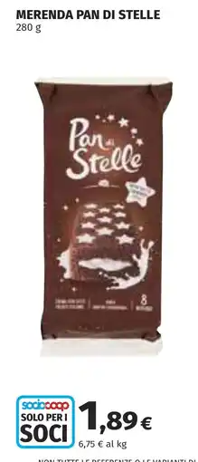 Coop Pan di Stelle offerta