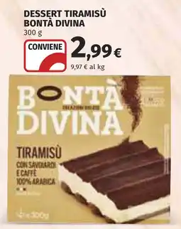 Coop Tiramisù Bontà Divina offerta