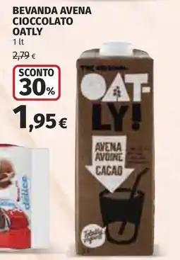 Coop Bevanda avena cioccolato Oatly offerta