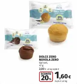 Coop Dolce Zero Nuvola Zero offerta