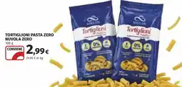 Coop Tortiglioni pasta zero Nuvola Zero offerta