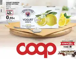 Coop Yogurt cremoso intero Vipiteno offerta