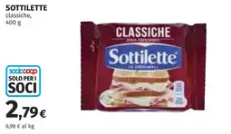 Coop Sottilette classiche offerta