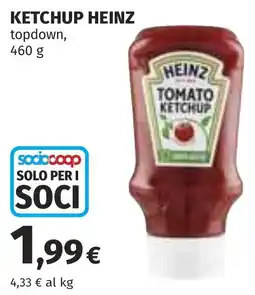 Coop Ketchup Heinz offerta