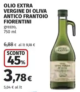 Coop Olio extra vergine di oliva antico frantoio fiorentini offerta