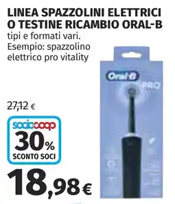 Coop Spazzolino elettrico Oral-B Pro Vitality offerta