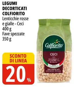 Tigros Lenticchie rosse e gialle - Ceci offerta