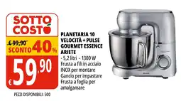 Tigros Planetaria 10 Velocità + Pulse Gourmet Essence Ariete offerta