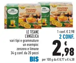 Conad Tisane L'Angelica offerta